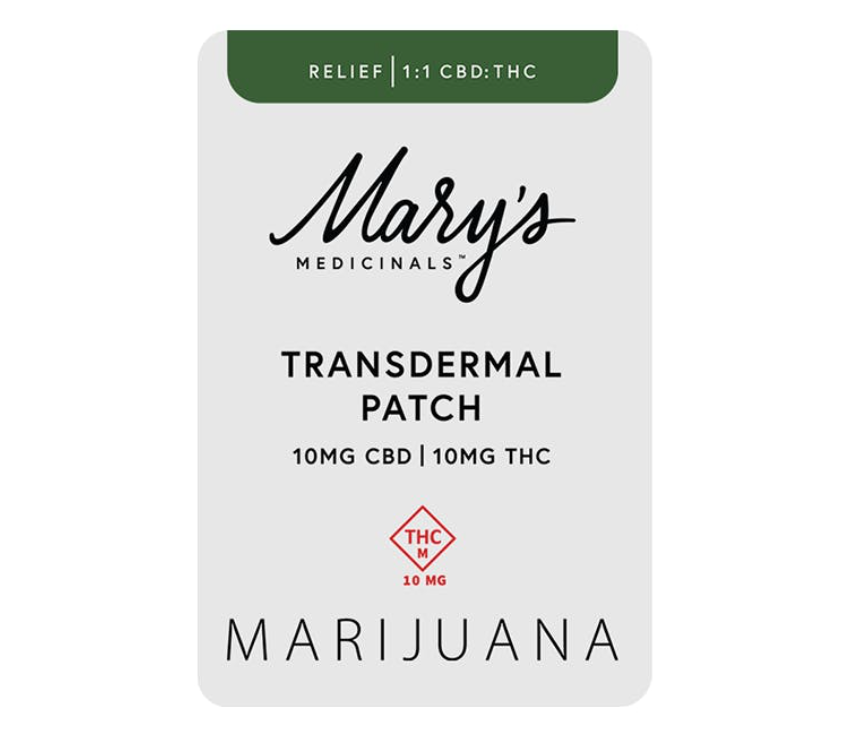 thc cbd transdermal patch