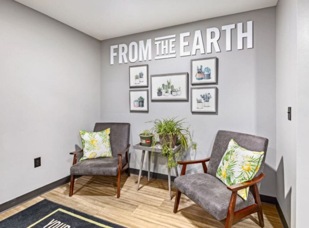 From The Earth Raytown Dispensary Lobby