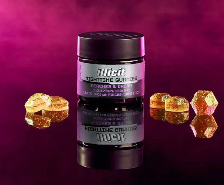 Illicit product edible weed gummies