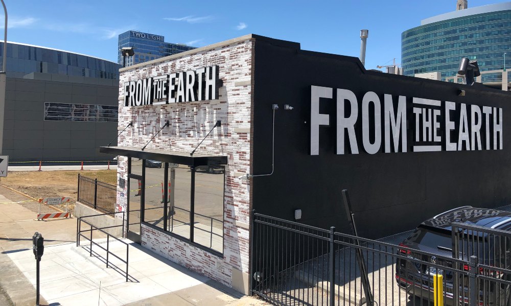 Exterior view of From The Earth in Kansas City, MO - downtown