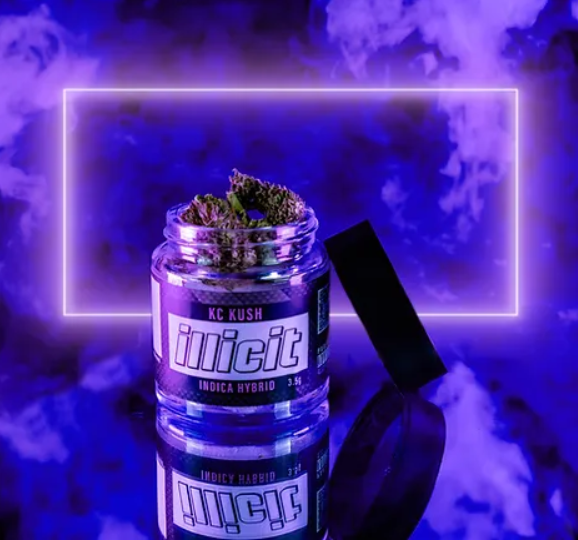 kansas city kush indica flower 3.5g